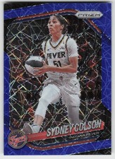 2025 Panini Prizm WNBA #1 Sydney Colson Blue Velocity Prizms