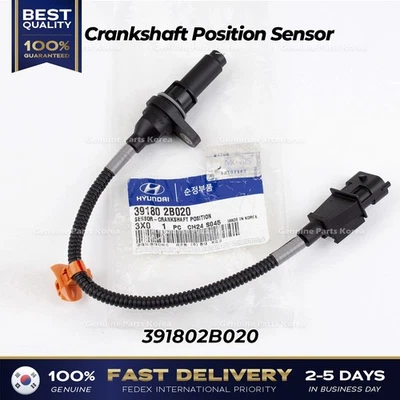 ⭐Genuine⭐ Crankshaft Position Sensor 391802B020 for Kia Rio Soul - Image 1 of 3