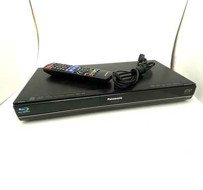 3D Blu-Ray Player  Full HD DMP-BDT100 Panasonic w/ Generic Remote Tested Working