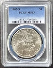💥💥 1902-O Morgan Silver Dollar - $1  PCGS MS63 -  New Orleans Minted