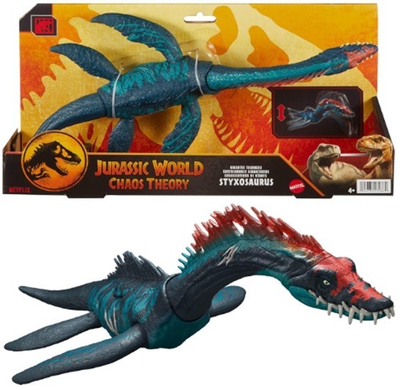Styxosaurus - Gigantic Trackers Mega Actiion Dinosaur Jurassic World Dinosaurier-image