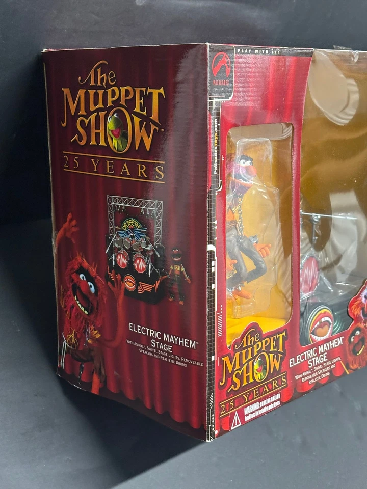 Palisades Muppets ELECTRIC MAYHEM STAGE Juego - Figura ANIMAL 6” NUEVO EN CAJA Foto 2 de 4