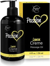 Passion Massage Oil  100 Natural Body for Couples with Jojoba  Almond...