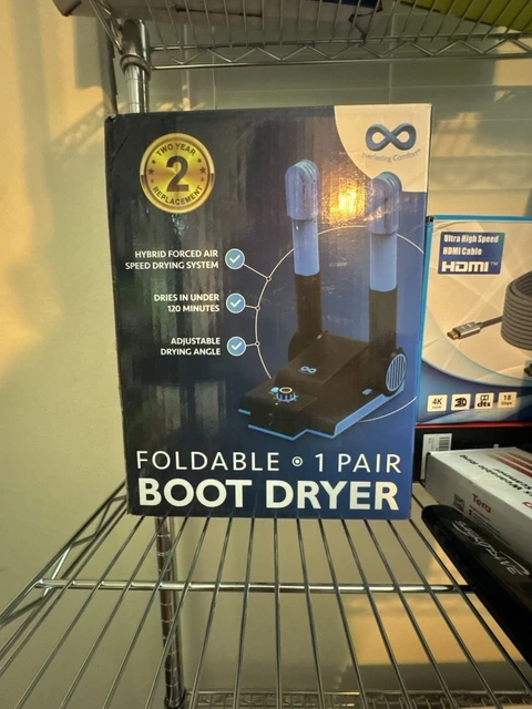 Everlasting Comfort Foldable 1 Pair Boot Dryer