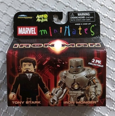 Marvel Minimates Wave 21 Iron Man (Tony Stark & Iron Monger) NEW