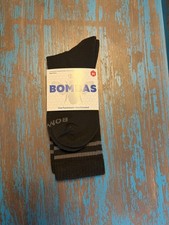 Pack of 4 Bombas Originals Medium Calf Socks- Black