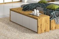 Lowboard Tv-Unterschrank Sschrank 170Cm Grifflos Artisan Eiche Weiß 80474422