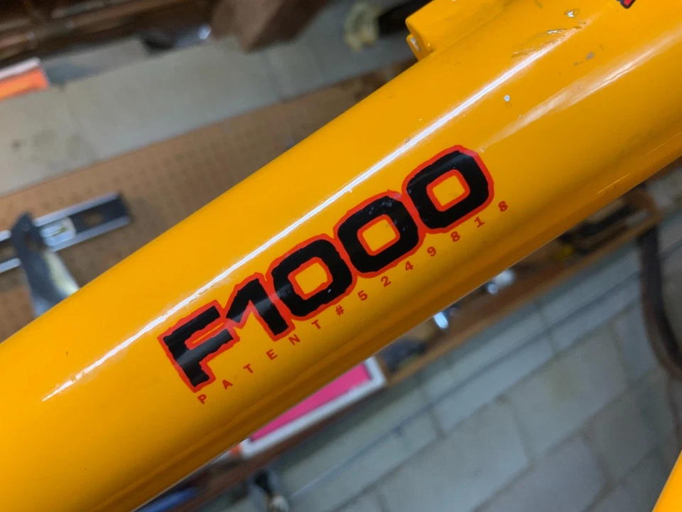 Cuadro Cannondale F1000 1997, vástago y cabezal DD60 | 19" grande | mango | ¡¡EE. UU.!!! Foto 3 de 4