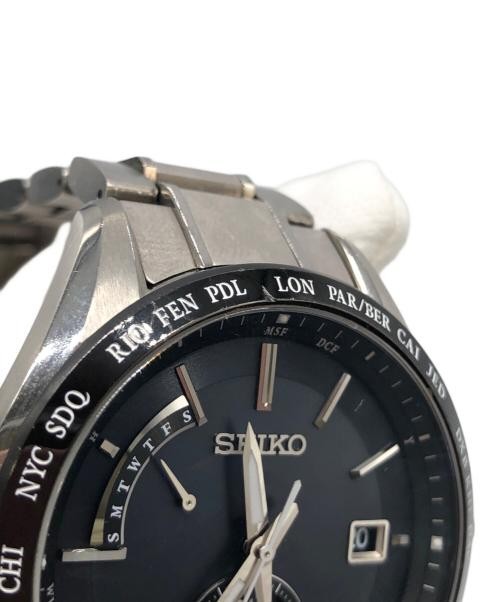 Seiko Brightz 8B63-0AA0 Solar Men's Watch Stainless Steel Casual