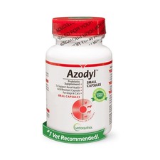 Vetoquinol Azodyl Kidney Health Supplement for Dogs Cats, 90ct - Probiotic ...