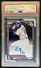 2024 Bowman Chrome Emil Morales Auto 1st Prospect #CPA-EM Dodgers PSA 9