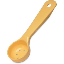 Carlisle 492304 1 oz Yellow Measure Miser® Perforated Portion Spoon