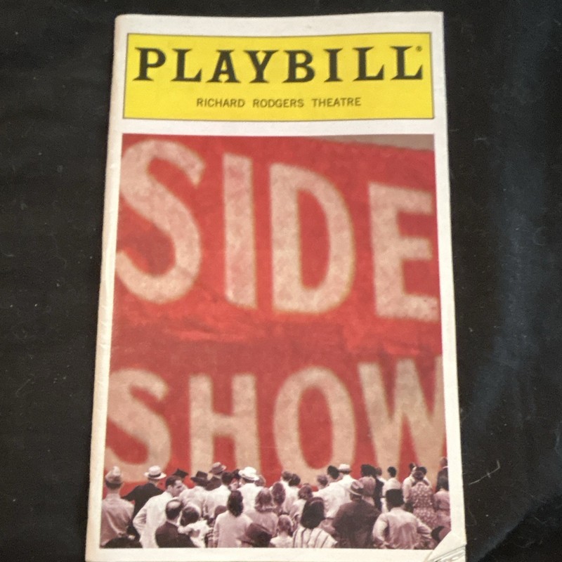Side Show Broadway Playbill September 1997