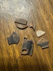 6 Vintage original Front Sight Blades #2 S&W Colt others