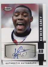 2014 SAGE Hit Auto Black Ka'Deem Carey #A25 Auto 1g5