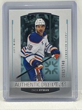 Edmonton Oilers - Zach Hyman - 25/26 SP Hockey - Authentic Profiles - #692/1749