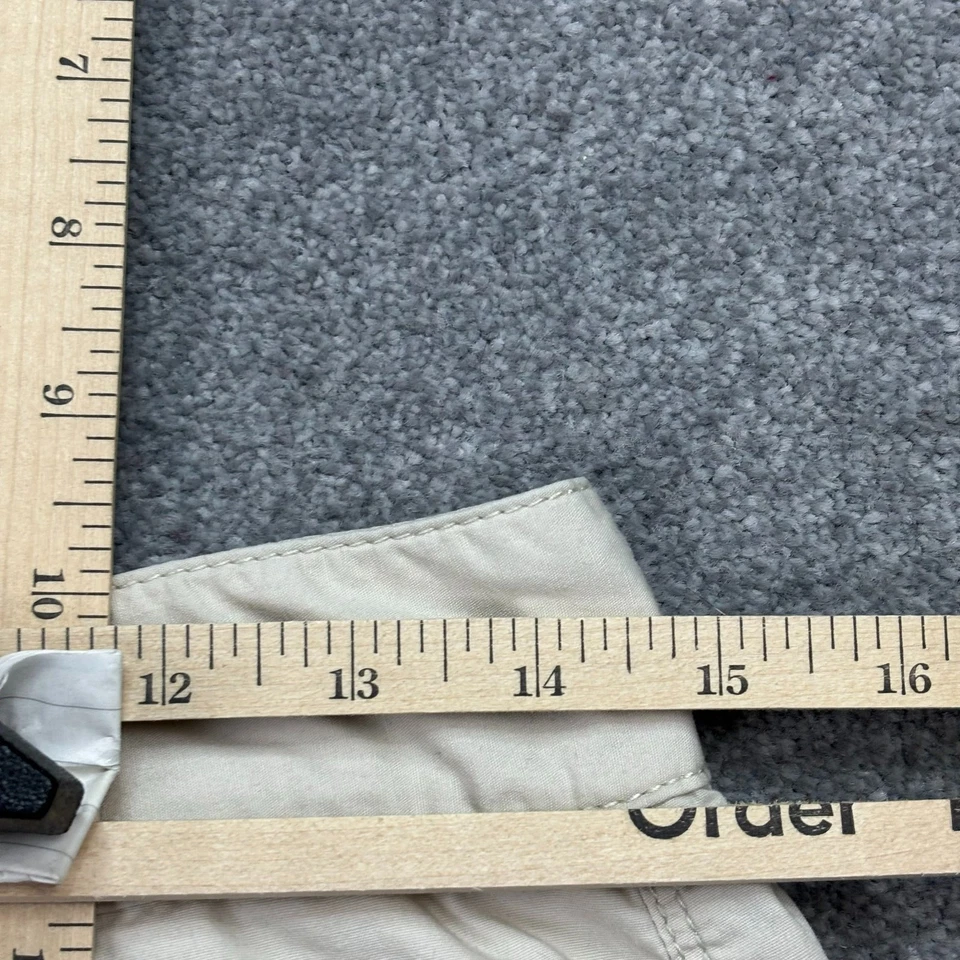 Ralph Lauren Pantalones Cortos Mujer W28 Gris Utility Paracaidista Clásico... - Imagen 4 de 4