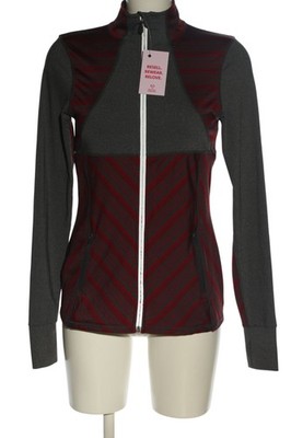 KYODAN Kurzjacke Damen Jacke Gr. DE 36 dunkelgrau-dunkelrot Casual-Look