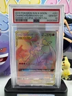 Charizard & Braixen Rainbow Rare 251/236 Cosmic Eclipse Holo PSA 10 pokemon ENG