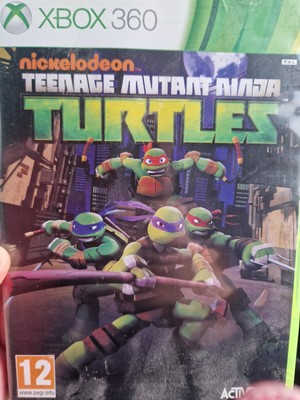 Nickelodeon Teenage Mutant Ninja Turtles Spiel XBOX 360 - PAL UK - DISC sehr guter Zustand