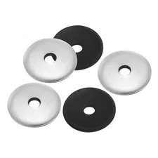 50Pcs M6.3x30mm Aluminum EPDM Bonded Sealing Neoprene Rubber Washers Gasket