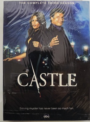 Castle - The Complete Third Season 3 (DVD) NEW & SEALED - FREE SHIPPING!