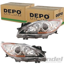 2x DEPO SCHEINWERFER passend für MAZDA 3 LINKS+RECHTS