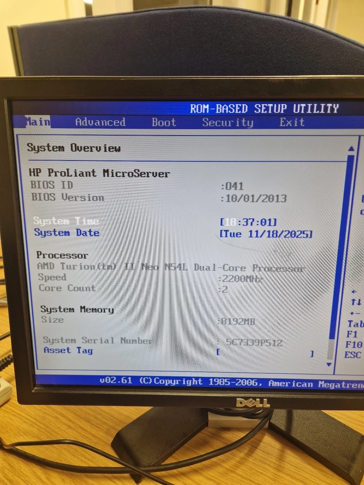 HP Proliant Micro Server N54L AMD 2.20GHZ - 8GB RAM - VGC - PERFECT MEDIA SERVER - Image 2 of 4