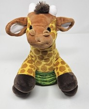 EUC Melissa  Doug Plush Baby Giraffe Stuffed Animal 11  with Removable Diaper 