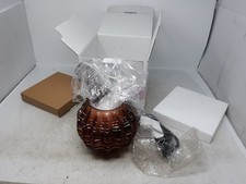 Scentsy Amber Waves Glass Warmer Home Fragrance New Open Box w/ Bulb Cord