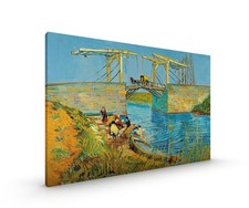 Bridge at Arles Van Gogh Art CANVAS Framed with Wall Hanger Sizes Large & small