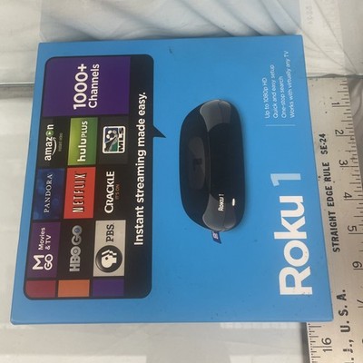 New in Box Roku 1 Streaming Media Player Model 2710R HDMI & RCA