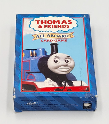 Thomas & Friends All Aboard Card Game 2001 Briarpatch Complete