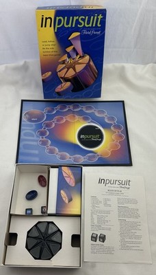 2001 In Pursuit Game Trivial Pursuit by Parker Brothers Complete Great Condition