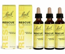 3 x of Bach Rescue Remedy Dropper 20ml - Long Expiry Stress Relief