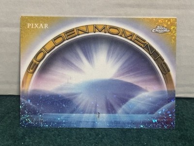 2025 Topps Pixar Gold Golden Moments Mini-Diamond Refractor The Great Before /50