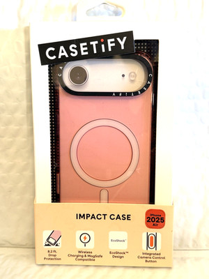 CASETiFY - Apple iPhone Air Impact Case Fizz - Pink  BRAND NEW!!