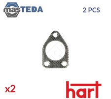 701 841 AUSPUFFROHRDICHTUNG AUSPUFF DICHTUNG HART 2PCS FÜR PEUGEOT 206 SW 100KW