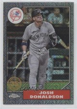 2022 Update 1987 Topps Chrome Silver Pack Series Mojo Black Josh Donaldson h3a