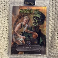 2025 Wild Card HAUNTED HITS Multi-Sport LARRY BIRD Monster Hunt  SSP 1/1