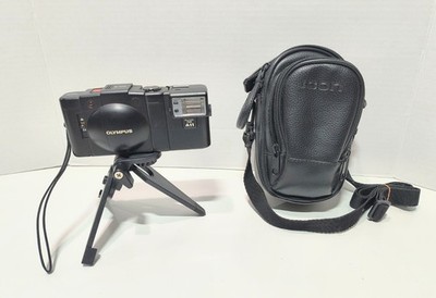 Olympus XA2 35mm Point & Shoot Film Camera w/ A11 flash attachment 