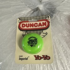 DUNCAN Yoyo Spinner Imperial GREEN Made in USA 1997 Deadstock Rare 3269NP