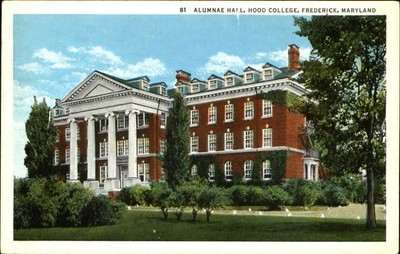 Alumnae Hall Hood College Frederick Maryland MD 1920s