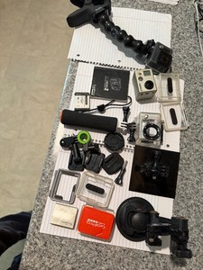 Go Pro lot. ( Go Pro, Hero 2 and accessories)