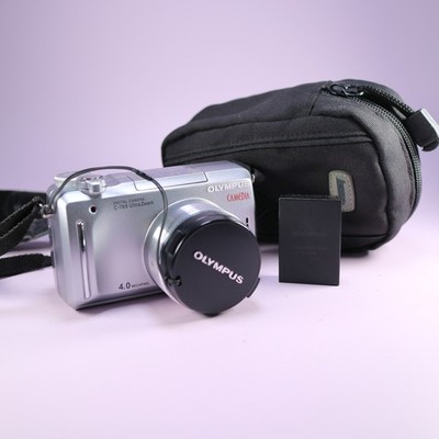 Olympus Digital Camera C-765 Ultra Zoom 4.0MP Silver Tested