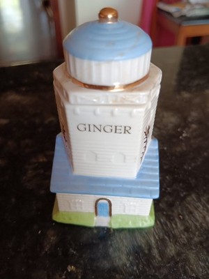 Lenox Seaside Spice Jar - GINGER - 2002  PLEASE READ