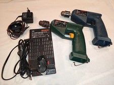 Bosch Akkuschrauber GBM 7,2 V + PBM 7,2 VE + Ladegeräte