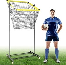 Football Throwing Net Quarterback Target Nets Football Training Equipment Por...