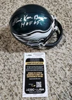 Steve Van Buren Signed Riddell Philadelphia Eagles Mini Helmet JSA COA