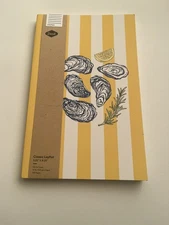 DENIK Classic LayFlat 144 Lined Pages Notebook 5.25”X 8.25” Oysters, Yellow